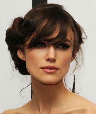 Congrats Keira, A choppy fringe and elegant upstyle.