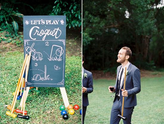 Outdoor Wedding, Lawn games