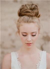 Hair & Beauty. bun, ballerina, ballet, make up, peach, coral, pink, copper