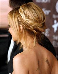 Hair & Beauty. braids, fringe, messy, updo, upstyle