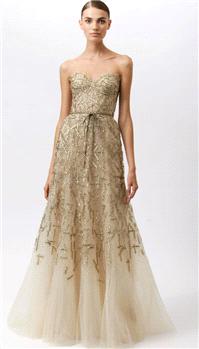 Attire. dress, strapless, bodice