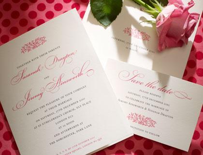 Invitación de boda