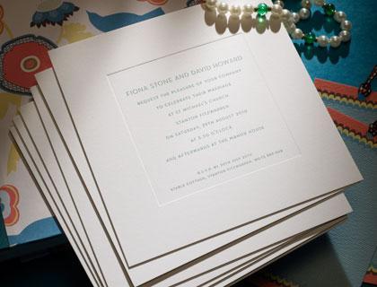 Invitación de boda