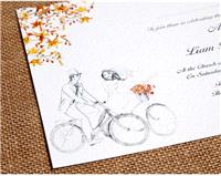 Stationery. Finished invitation