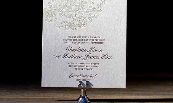 Letterpress Stationary