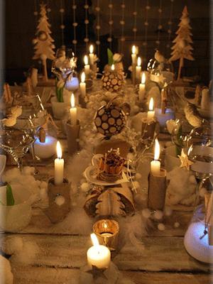 Christmas Wedding favors and table ideas