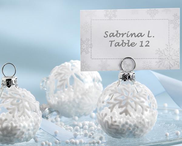 Christmas Wedding favors and table ideas