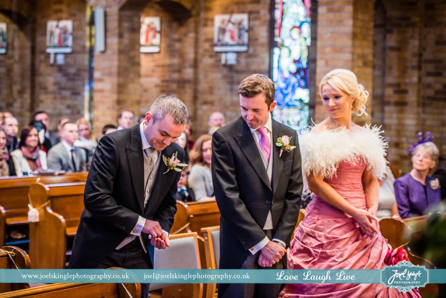 Real Weddings, Inside the Immaculate Heart Church