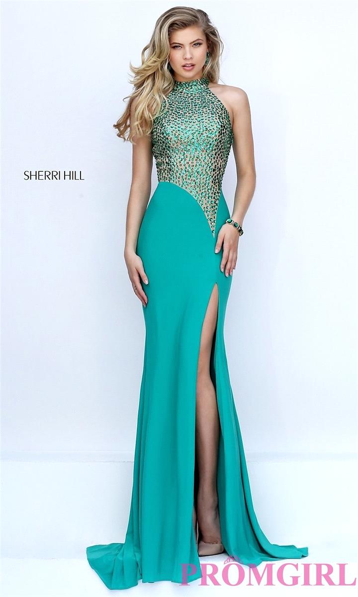 My Stuff, https://www.petsolemn.com/sherrihill/2914-high-neck-open-back-sleeveless-long-prom-dress-b