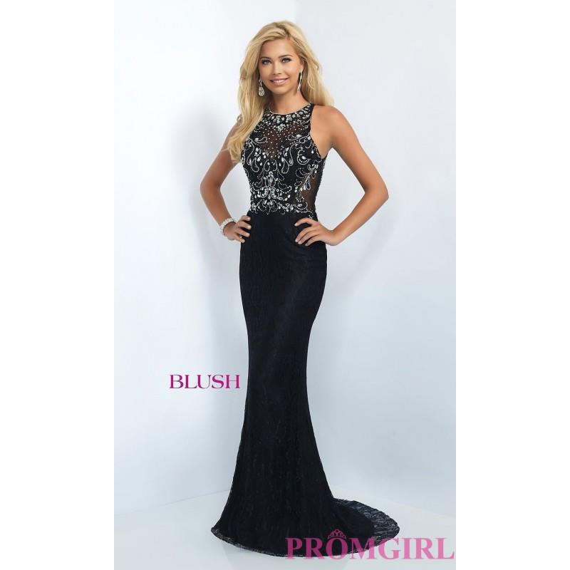 My Stuff, https://www.petsolemn.com/blush/371-lace-floor-length-illusion-back-prom-dress.html