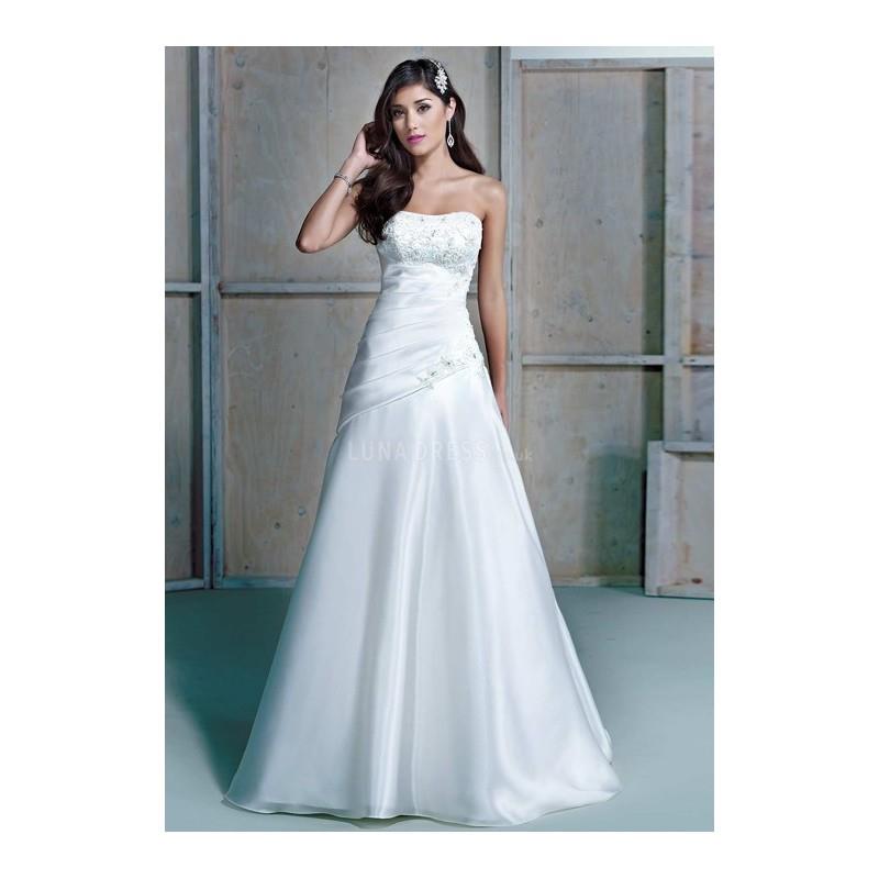 My Stuff, https://www.anteenergy.com/3843-chic-a-line-strapless-taffeta-organza-floor-length-bridal-