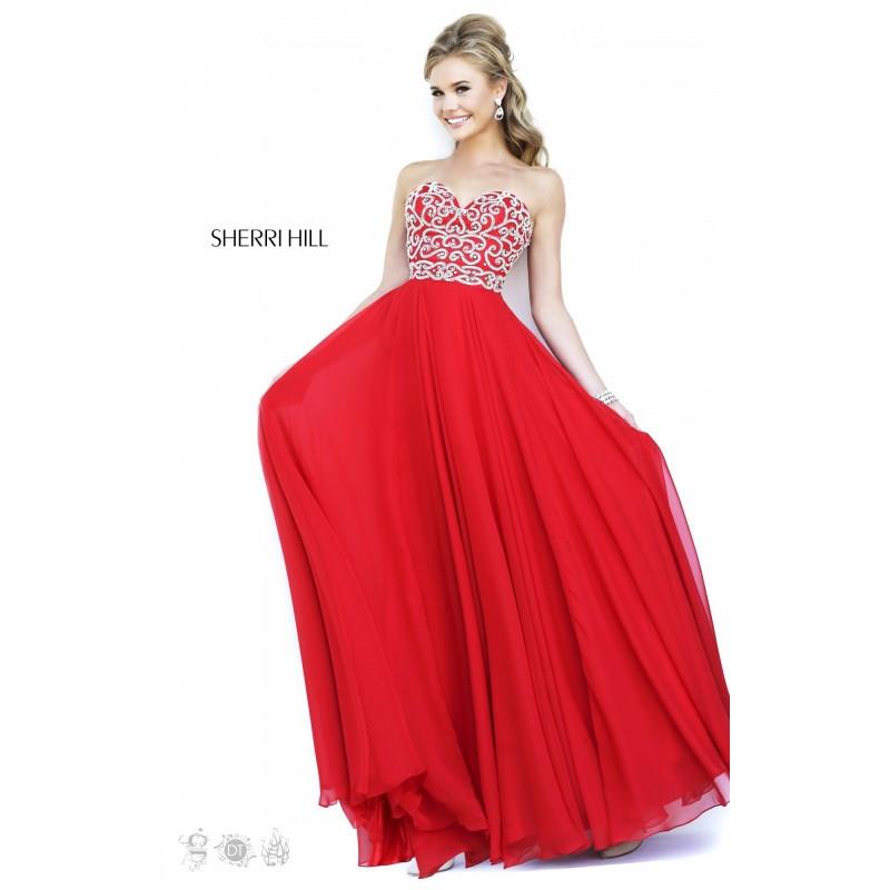 My Stuff, Sherri Hill - 8555 - Elegant Evening Dresses|Charming Gowns 2017|Demure Celebrity Dresses