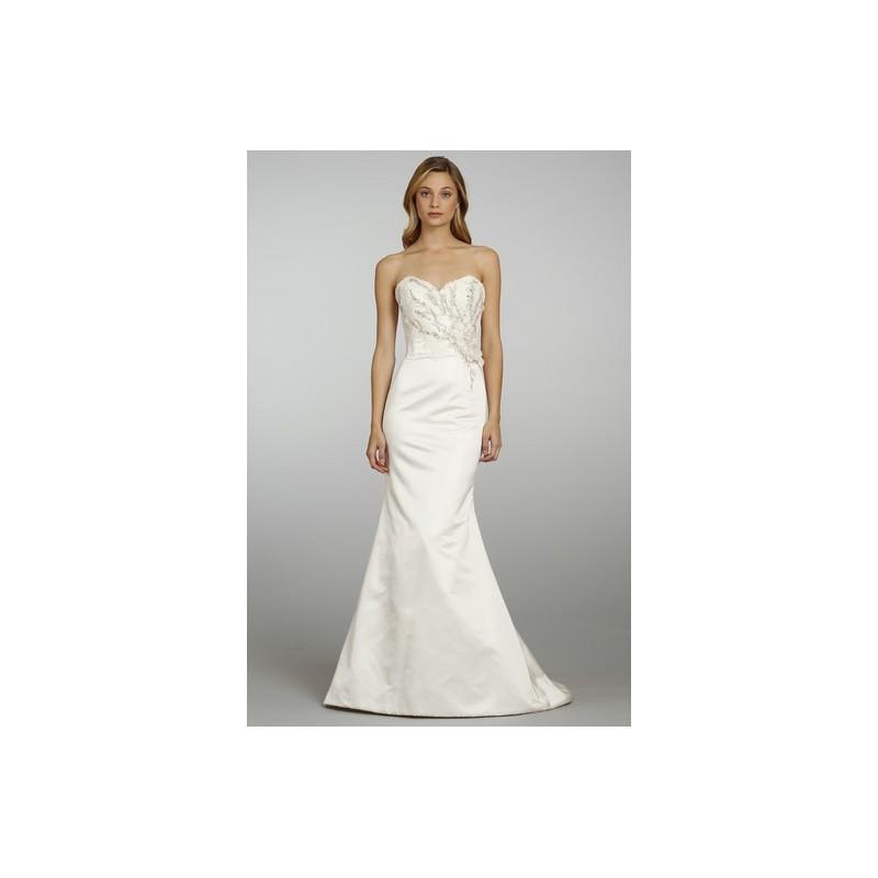 wedding, Alvina Valenta 9309 - Ivory Full Length Spring 2013 Fit and Flare Sweetheart Alvina Valenta