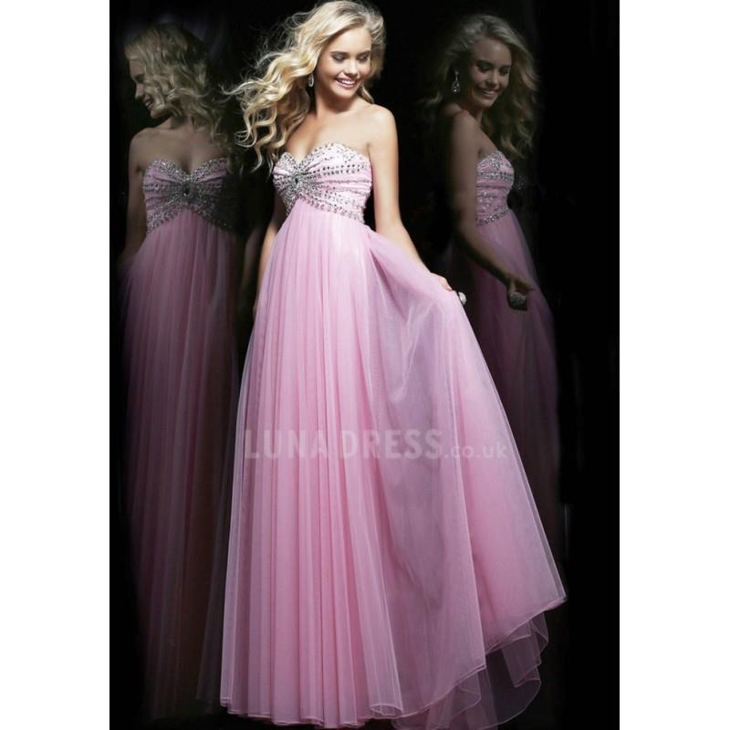 My Stuff, Timeless Sleeveless A line Floor Length Sweetheart Chiffon Prom Dresses With Beading - Com