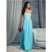 Aqua Alfred Angelo Bridesmaids 7378L - Brand Wedding Store Online