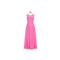 Azalea Azazie Justine - Illusion Chiffon Floor Length Sweetheart Dress - The Various Bridesmaids Sto