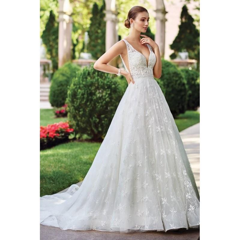 My Stuff, Style 117271 by David Tutera for Mon Cheri - Chapel Length Sleeveless A-line Floor length