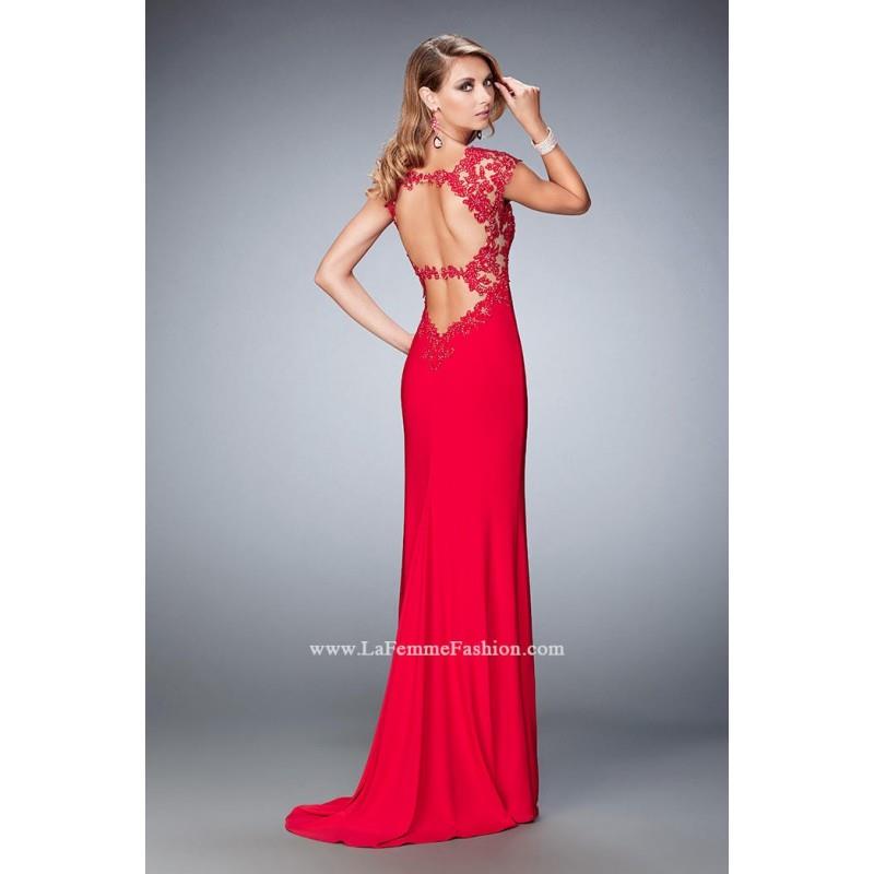 My Stuff, Red La Femme 22171 La Femme Prom - Rich Your Wedding Day