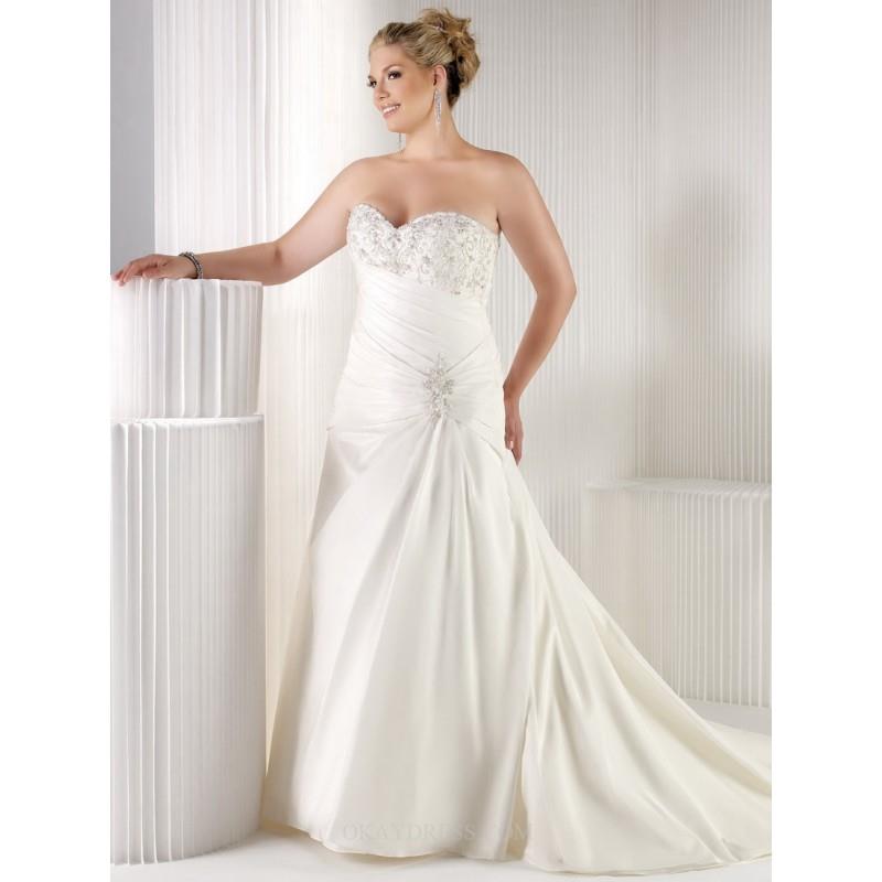 My Stuff, Femme by Kenneth Winston Sp3355 Bridal Gown (2013) (KW13_Sp3355BG) - Crazy Sale Formal Dre