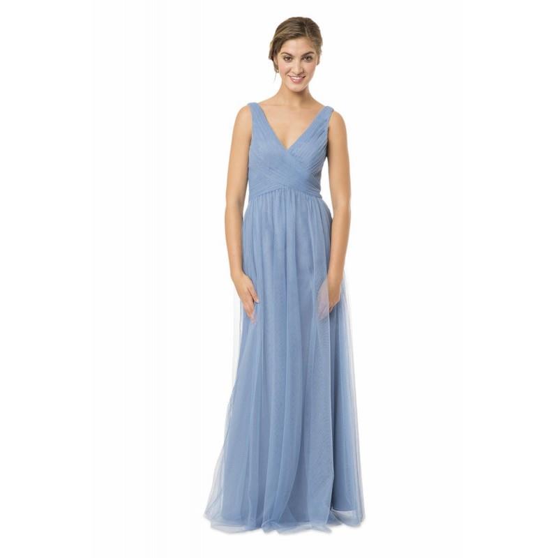 wedding, Stone Blue Bari Jay EN-1570 Bari Jay Bridesmaids - Rich Your Wedding Day