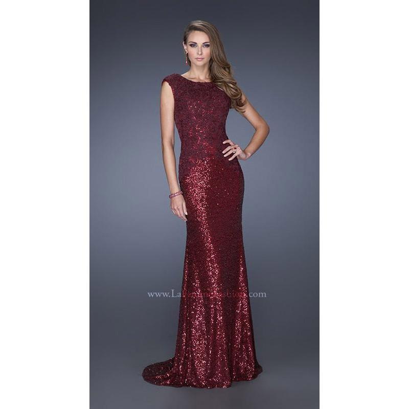 My Stuff, Garnet La Femme Evening 19389  La Femme Evening - Elegant Evening Dresses|Charming Gowns 2