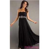 Classic Long Strapless Dress - Brand Prom Dresses|Beaded Evening Dresses|Unique Dresses For You