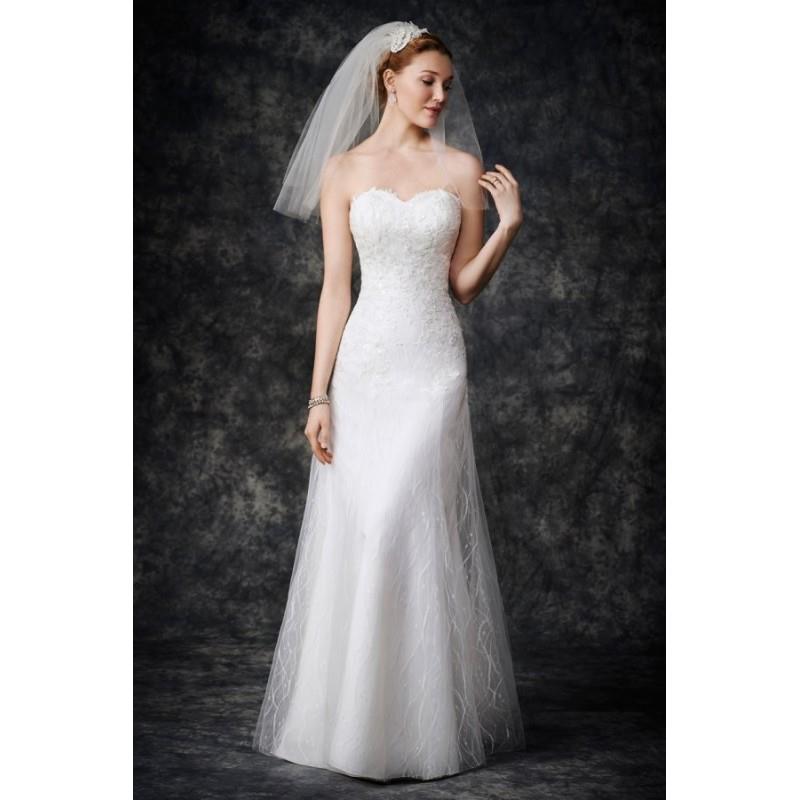 My Stuff, Style GA2269 by Kenneth Winston%3A Gallery - Mermaid Chapel Length Sleeveless LaceTulle Fl