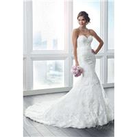 Eternity Bride Style 15627 by Christina Wu - Ivory  White Lace Belt  Zip-Up Fastening Floor Wedding