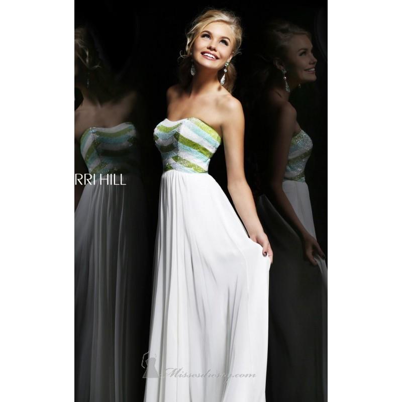 My Stuff, Strapless Open Back Gown Dresses by Sherri Hill 8532 - Bonny Evening Dresses Online