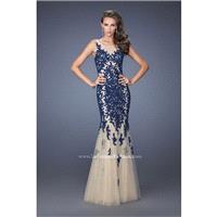 Navy La Femme 19916 La Femme Prom - Rich Your Wedding Day