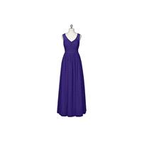 Regency Azazie Raquel - Chiffon Illusion Floor Length V Neck Dress - Cheap Gorgeous Bridesmaids Stor