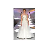 David Fielden FW13 Dress 20 - David Fielden Ball Gown Fall 2013 High-Neck White Full Length - Nonmis