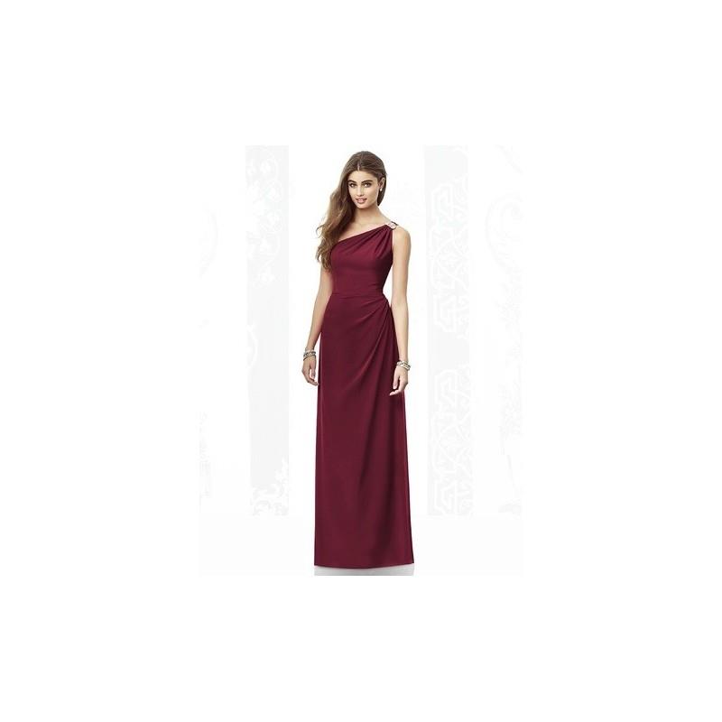 My Stuff, After Six by Dessy 6688 One Shoulder Floor Length Bridesmaid Dress - Crazy Sale Bridal Dre