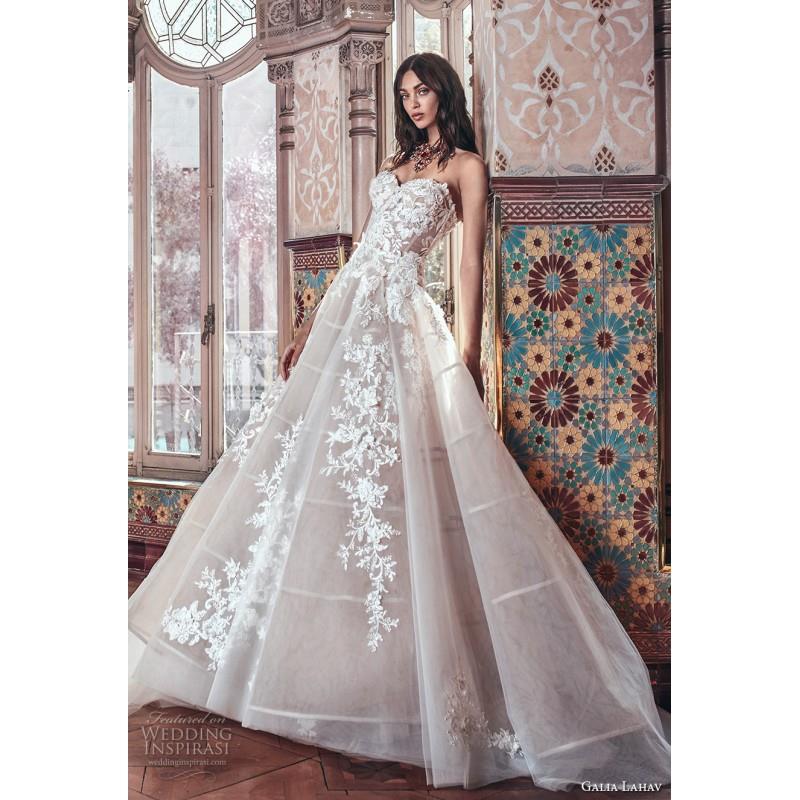 My Stuff, Galia Lahav Alma Spring/Summer 2018 Chapel Train Ball Gown Spring Sweetheart Sweet Bridal