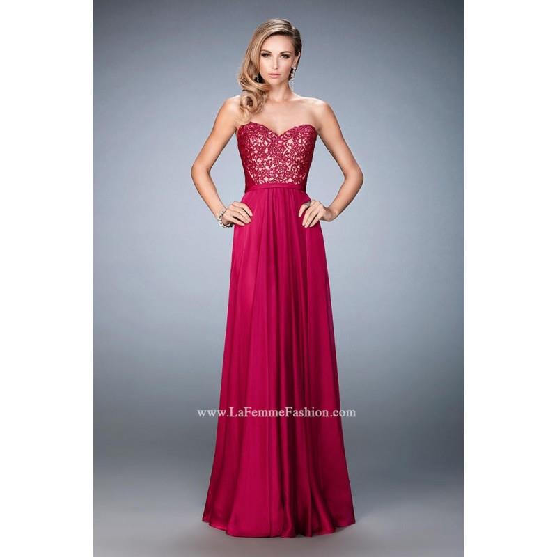 My Stuff, Cranberry La Femme 21820 La Femme Prom - Rich Your Wedding Day