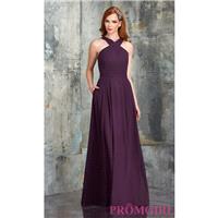 Cross Halter Bridesmaid Dress by Bari Jay - Brand Prom Dresses|Beaded Evening Dresses|Unique Dresses