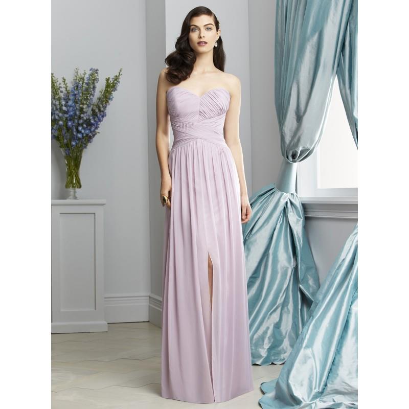 My Stuff, Dessy Collection 2931 Strapless Chiffon Bridesmaid Dress - Crazy Sale Bridal Dresses|Speci