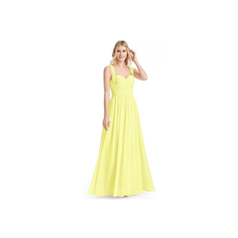 My Stuff, Daffodil Azazie Cameron - Sweetheart Floor Length Back Zip Chiffon Dress - Cheap Gorgeous