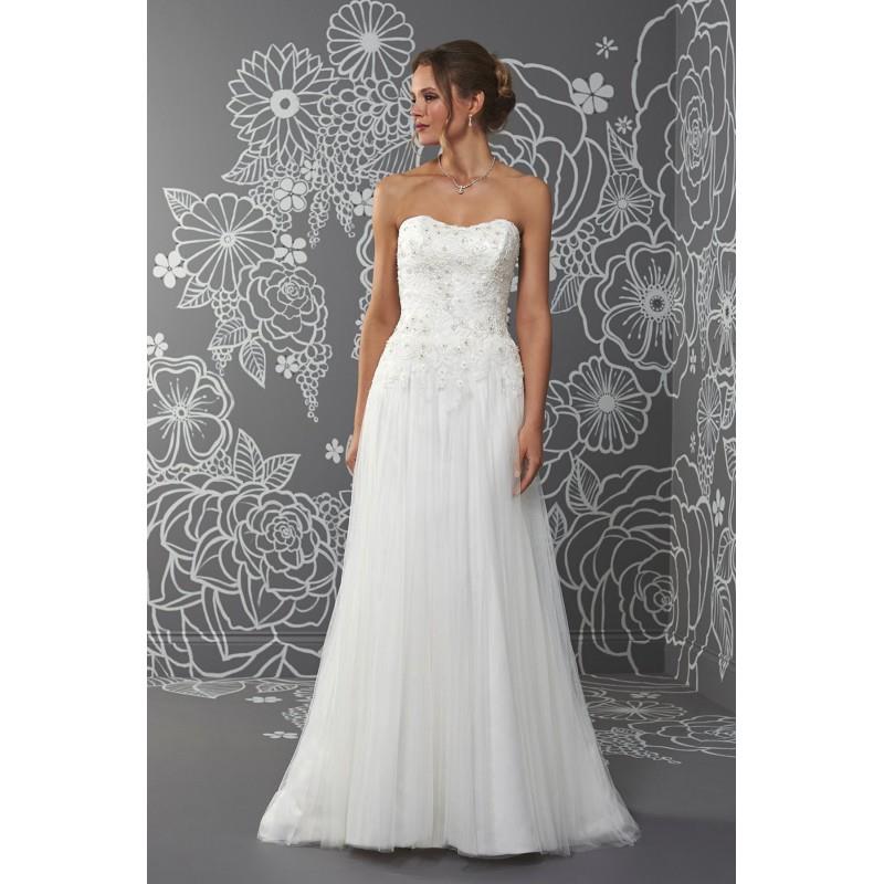 My Stuff, Claire by Romantica of Devon - Tulle Floor Strapless Body-skimming Wedding Dresses - Bride