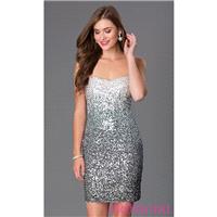 Short Sequin Strapless Sweetheart Dress by Shail K. - Brand Prom Dresses|Beaded Evening Dresses|Uniq