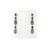 Helens Heart Earrings JE-X004417-S-Black Helen's Heart Earrings - Rich Your Wedding Day