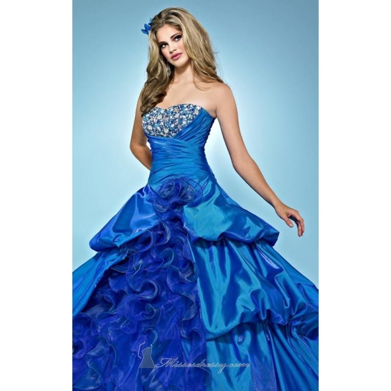 wedding, Layered Tulle Dress by Landa Designs Quinceanera AQ02 - Bonny Evening Dresses Online