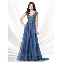 Royal Blue Montage by Mon Cheri 215900 Montage by Mon Cheri - Top Design Dress Online Shop