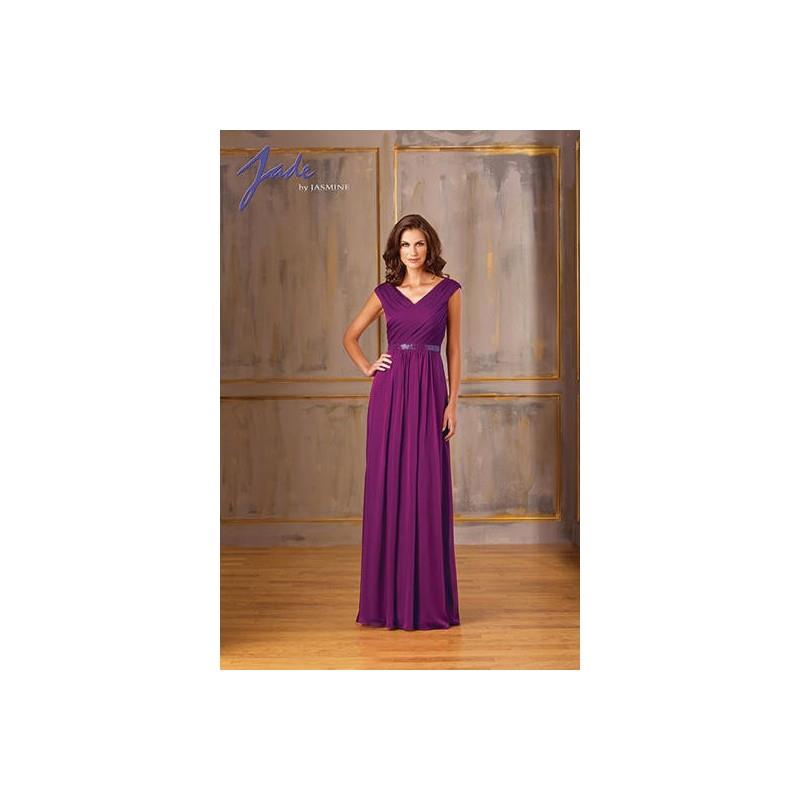 My Stuff, Grape Jasmine Jade Mothers Gowns Long Island Jade by Jasmine J175002 Jade by Jasmine - Top