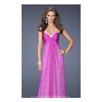 Beaded Neckline by La Femme 19719 - Bonny Evening Dresses Online