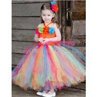 Spring Breezy Couture Tutu Dress/ Pageant Attire/Tutu Dress - Hand-made Beautiful Dresses|Unique Des