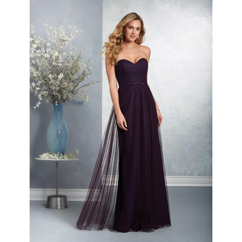 My Stuff, White Alfred Angelo Bridesmaids 7409L - Brand Wedding Store Online