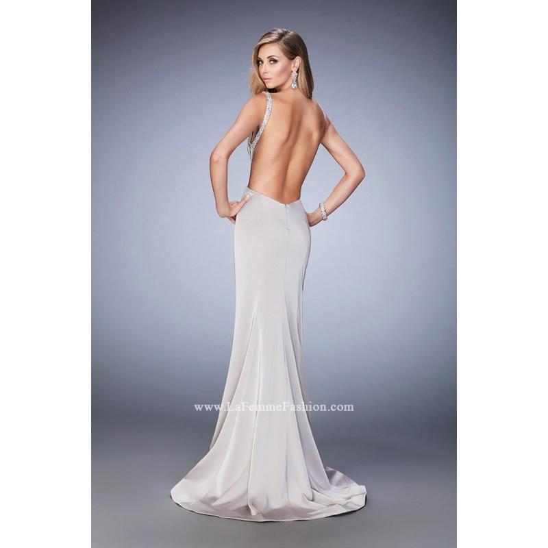 My Stuff, Silver La Femme 22761 La Femme Prom - Rich Your Wedding Day