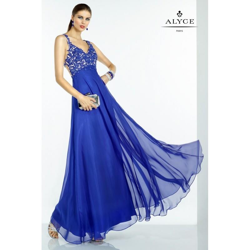 My Stuff, Alyce Paris B Dazzle 35768 Prom Dress - Empire Waist Sweetheart Prom Alyce Paris Long Dres