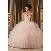 Champagne/Blush Vizcaya by Mori Lee 89113 - Brand Wedding Store Online